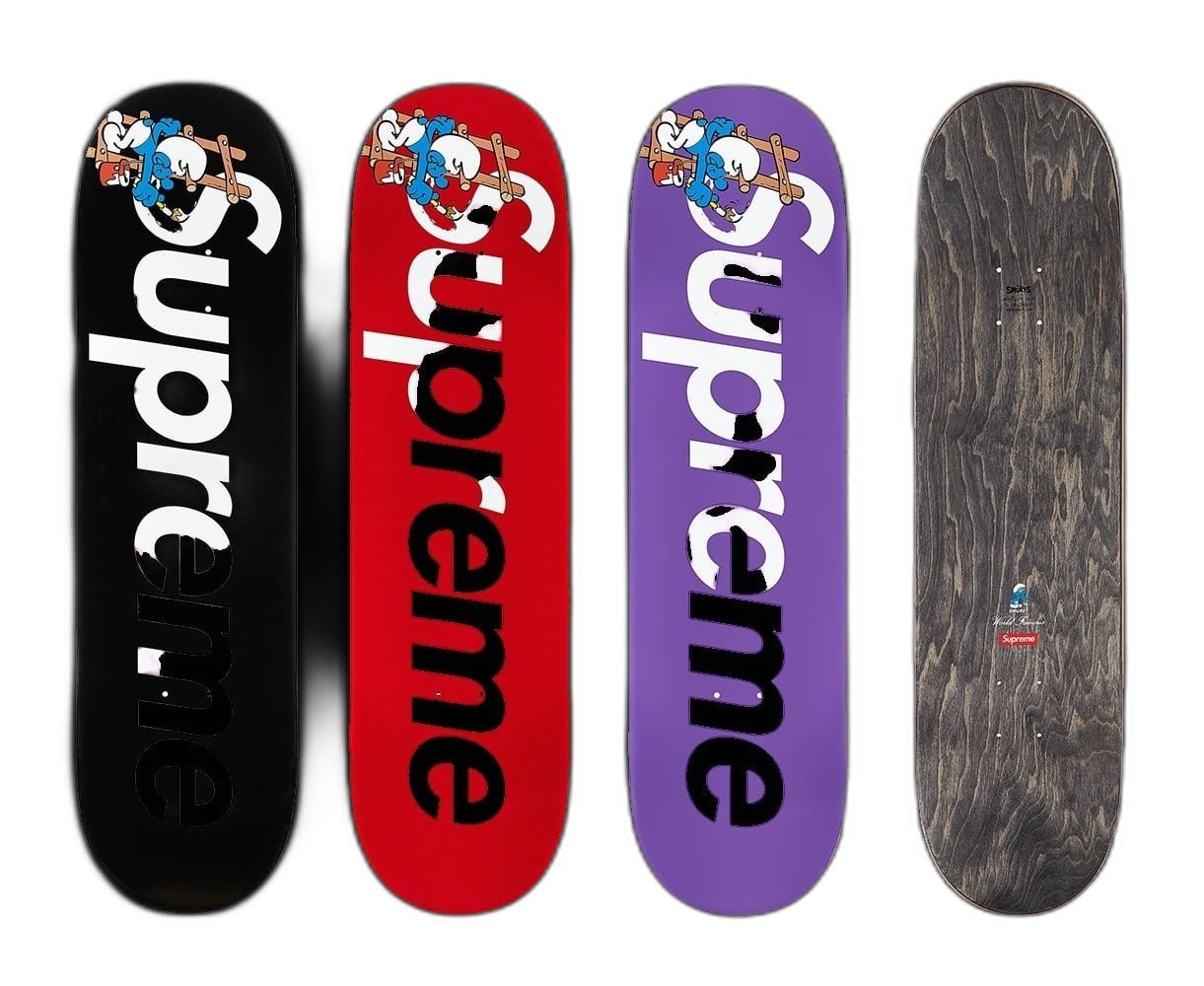 Supreme®/Smurfs™ Skateboard